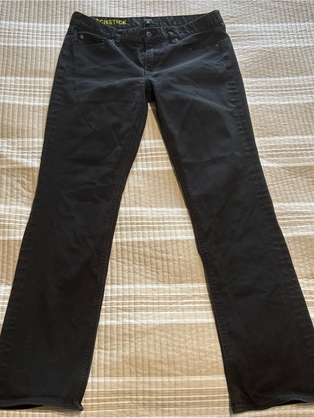 J. Crew Black Matchstick Women's Jeans 31